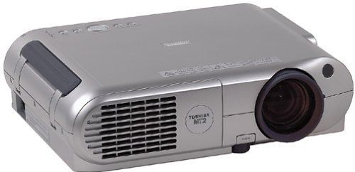 Toshiba TLP-MT2U LCD Home Theater Projector, 700 ANSI Lumens , Ultra Compact Notebook-Size Projector, Easily connected to a VCR, DVD Player or HDTV Source, Automatic Keystone Correction for Versatile Room Placement (TLP MT2U  TLPMT2U ) 