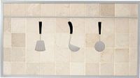 Broan TLS3620 Decorative Backsplash, Spatola, 36 x 20 inches for Cooktop Installations, Remove and replace in minutes as your décor changes, Fits the most popular 36" wide ranges and cook-tops (TLS-3620 TLS 3620) 