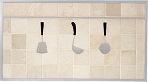 Broan TLS3620 Decorative Backsplash, Spatola, 36 x 20 inches for Cooktop Installations, Remove and replace in minutes as your dcor changes, Fits the most popular 36