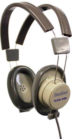 HamiltonBuhl TLX6-44S Heavy Duty Over Ear Classroom Stereo Headphones, Impedance 65 Ohms, Response bandwidth 50-12000Hz, Sensitivity 103dB, Replaceable 5ft Cord and Ear Cushions, 3.5mm Stereo Mini Plug Connector, Weight 0.7 lbs, UPC 681181510566 (HAMILTONBUHLTLX644S TLX644S TLX6 44S TLX-644S)