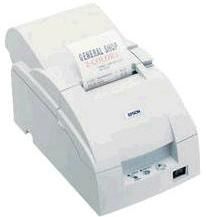Epson C31C515603 model TM-U220D Serial Receipt Printer, Tear Bar, Solid Cover, PS-180 Power Supply, Cool White (TM U220D TMU220D)