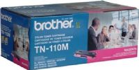 Brother TN-110M Toner cartridge, Laser Print Technology, Magenta Print Color, 1500 Pages Duty Cycle, 5% Print Coverage, Genuine Brand New Original Brother OEM Brand, For use with Brother Printers HL-4040CN, HL-4070CDW and MFC-9440CN (TN-110M TN 110M TN110M)  