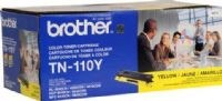 Brother TN-110Y Toner cartridge, Laser Print Technology, Yellow Print Color, 1500 Pages Duty Cycle, 5% Print Coverage, Genuine Brand New Original Brother OEM Brand, For use with Brother Printers HL-4040CN, HL-4070CDW and MFC-9440CN (TN-110Y TN 110Y TN110Y) 