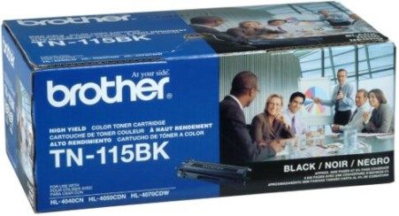 Premium Imaging Products CTTN115B High Yield Black Toner Cartridge Compatible Brother TN115BK for use with Brother DCP-9040CN, DCP-9045CDN, HL-4040CDN, HL-4040CN, HL-4070CDW, MFC-9440CN, MFC-9450CDN and MFC-9840CDW Printers, Yields up to 5000 pages (CTTN-115B CTTN 115B TN-115BK TN 115BK TN115B TN115 BK)