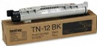 Brother TN-12BK Toner cartridge, Laser Print Technology, Black Print Color, 9000 Pages Duty Cycle, Genuine Brand New Original Brother OEM Brand, For use with HL-4200CN Brother Printer (TN-12BK TN 12BK TN12BK) 