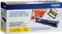 Brother TN-210Y Toner cartridge, Toner cartridge Consumable Type, Laser Printing Technology, Yellow Color, Up to 2200 pages Duty Cycle, Genuine Brand New Original Brother OEM Brand, For use with HL3040CN and HL3070CW / MFC9010CN, 9120CN, 9320CW Brother Printers (TN-210Y TN 210Y TN210Y) 