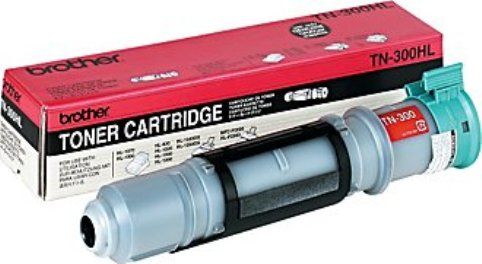Brother TN300HL Black Toner Cartridge, Laser Print Technology, Black Print Color, 2200 Page Duty Cycle, 5% Print Coverage, Genuine Brand New Original Brother OEM Brand, For use with Brother HL-1040, HL-1050, HL-1060, HL-1070 and MFC-P2000, UPC 012502524663 (TN300HL TN-300HL TN 300HL TN300-HL TN300 HL)