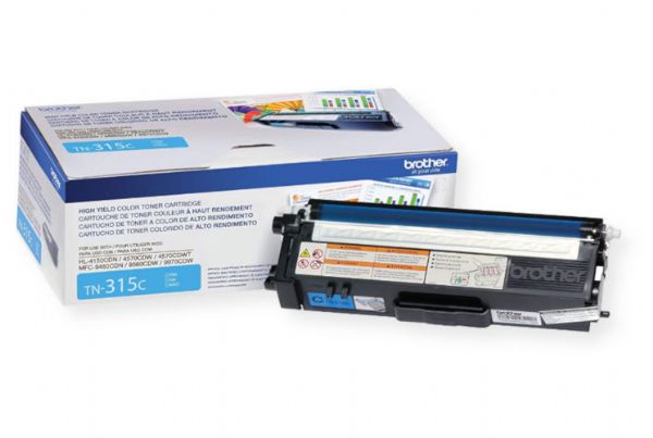 Premium Imaging Products CTTN315C High Yield Cyan Toner Cartridge Compatible Brother TN315C for use with Brother HL-4150CDN, HL-4570CDW, HL-4570CDWT, MFC-9460CDN, MFC-9560CDW and MFC-9970CDW; Yields up to 3500 pages (CT-TN315C CTTN-315C CT-TN-315C TN-315C TN 315C TN315)