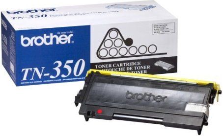 Brother TN-350 Black Toner Cartridge for use with Brother MFC-7220, MFC-7225N, MFC-7420, MFC-7820N All-in-One Machines, DCP-7020 Copy Machine, Intellifax 2820, Intellifax 2850, Intellifax 2910, Intellifax 2920 Fax Machines and HL-2040, HL-2070N Laser Printers, Yields up to 2500 pages, New Genuine Original OEM Brother Brand product (TN350 TN 350)