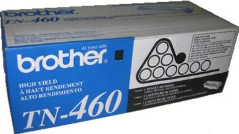Brother TN-460 Toner Cartridge, Laser Print Technology, Black Print Color, 6000 Pages Duty Cycle, 5% Print Coverage, Genuine Brand New Original Brother OEM Brand, For use with Brother DCP1400, HL1230, HL1440, HL1450, HL1470N, INTELLIFAX4100, INTELLIFAX4750, INTELLIFAX4750e, INTELLIFAX5750, INTELLIFAX5750e, MFC8300, MFC8500, MFC8600, MFC8700, MFC9600, MFC9700 and MFC9800 (TN-460 TN 460 TN460)