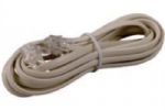 RCA TP210R Phone Line Cord with Connectors, Connects 2 telephone devices together, Connects telephone device to wall jack, Has 84 inches of cord, Use as an extension cord, Connectors on both ends, UPC 079000310228 (TP210R TP-210R) 