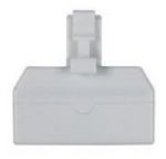 RCA TP268WHR 3 in 1 Phone Jack Adapter in White Color, Up to three line capacity, Allows use of standard phone connector, Four wire system works with all two or four wire systems, Converts single phone jack to three jacks for connecting up to three phone devices, UPC 044476058967 (TP268WHR TP-268WHR) 