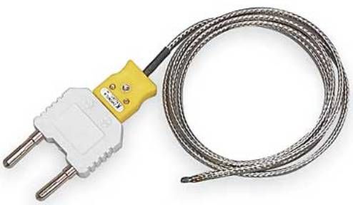 Extech TP875 Bead Wire Type K Temperature Probe, High temperature range: -58 to 1000F (-50 to 538C), 39