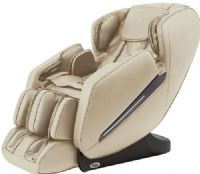 Titan TP-Carina D L-Track Massage Chair with Space Savings, Beige, Zero Gravity, Foot Roller, Airbag Massage, Computer Body Scan, 5 Massage Styles, 6 Preset Programs, 3 Memory Programs, LED Chromotherapy, Remote Holder, Remote Control, UPC 856157008310 (TPCARINAB TP-CARINA TP CARINA) 