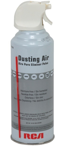 RCA TPH303R Dusting Air, Removes dust from hard-to-reach areas, Moisture-free, Residue-free, Odorless, Non-ozone-depletion, UPC 044476061417 (TPH303R TP-H303R)