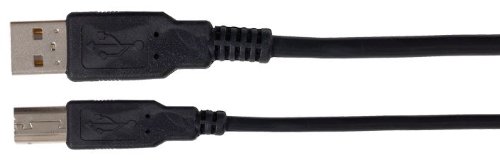 RCA TPH521R 12-Feet USB A/B Cable; Covers wires coming into a mounted electrical box; Easy to install, just mount with screws and attach cables to front of plate; Works with Single Cat5/Cat6 and Dual Coax Connections; UPC 044476051692 (TPH521R TP-H521R)