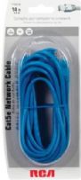 RCA TPH531B Cat5e 14' Network Cable, Blue, Connect your computer or other device to a network with this Cat5e Ethernet Cable, RJ-45 connectors, 100MHz bandwidth, UPC 044476061462 (TPH-531B TPH 531B TP-H531B TPH531) 