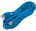 RCA TPH531BR Cat5e 14 Ft Network Cable - Blue; Performance of up to 100 MHz; Suitable for 10BASE-T, 100BASE-TX (Fast Ethernet), and 1000BASE-T (Gigabit Ethernet); UPC 044476061462 (TPH531R TPH-531BR) 