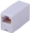 RCA TPH550R RJ45 Coupler - White, Connects 2 Cat5/Cat6 cables to make a longer cable, RJ45 In-Line Coupler, An economical way to extend an Ethernet cable, UPC 044476060465 (TPH550R TP-H550R) 