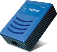 TRENDnet TPL-202E Powerline Fast Ethernet Bridge, Up to 85Mbps High-Speed Data Transfer Rate over Powerlines, Supports 56-bit Data Encryption Security, up to 16 Clients per Network with range of up to 300 meters and 56-bit Data Encryption Security, Compatible with Windows 98SE, ME, 2000 and XP Operating Systems, Fully HomePlug 1.0 Turbo Compliant (TPL 202E TPL202E TPL-202E) 