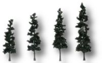 Woodland Scenics TR1580 Ready Made Tree Value Pack Conifer, 2.25" - 4"; No assembly is required! These value packs contain ready-made deciduous or pine trees ranging in size from 0.75" to 8"; They are the quickest most economical way to add trees to a landscape; Attach to layout with Scenic Glue; Come with detachable bases; Dimensions 15.25" x 9.63" x 1.75"; Weight 0.43 lbs; UPC 724771015802 (WOODLANDSCENICSTR1580 WOODLANDS SCENICS TR1580 TR 1580 TR-1580 WSTR1580) 
