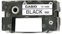 Casio TR-18BK Black Thermal Ink Ribbon Tape for the CD Title Writers, Works with the following models CW-100, CW-50, CW-75, CW-E60, CW-K85, CW-L300 (TR18BK TR 18BK TR-18B TR18B TR18-BK) 