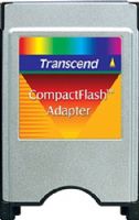 Transcend TS0MCF2PC CompactFlash Adapter, Converts 50-pin CompactFlash Card to 68-pin PCMCIA, Fully compatible with Type I CompactFlash Cards, Fast read and write to a CompactFlash Card via any PC Card slot, Plug and Play supported, UPC 760557784647 (TS-0MCF2PC TS 0MCF2PC TS0-MCF2PC TS0M-CF2PC) 