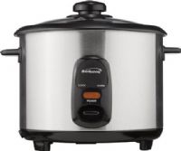 Brentwood Appliances TS-10 Stainless Steel 5 Cup Rice Cooker, 5 Cup Capacity, Stainless Steel Body, Non-Stick Coated Inner Pot, Elegant Design, Automatic Shut Off, Dimensions 10.75"L x 9"W x 8.5"H, Weight 5 lbs, UPC 181225000270 (BRENTWOODTS10 BRENTWOODTS-10 BRENTWOODTS 10 BRENTWOOD TS 10 BRENTWOOD-TS-10 TS10) 