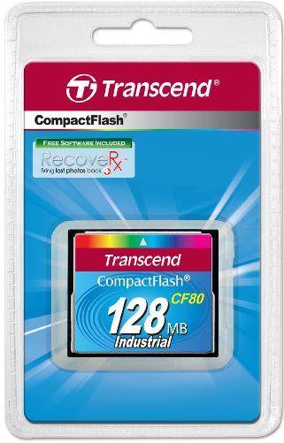Transcend TS128MCF80 Ultra Speed 128MB CompactFlash (CF) Card Memory, High speed 80X transfer speeds with single-channel support, Manufactured with brand-name SLC NAND Flash chips, Conforms to CF Type I standards, Data transfer rate 12MB/sec (Max), Supports PIO mode 0-6, Supports Multi-word DMA mode 0-4, UPC 760557797623 (TS-128MCF80 TS 128MCF80 TS128-MCF80 TS128 MCF80)