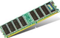 Transcend TS128MLD64V4J Memory - DIMM, DRAM Type, DDR SDRAM Technology, DIMM 184-pin Form Factor, 400 MHz - PC3200 Memory Speed, CL3 Latency Timings, Non-ECC Data Integrity Check, Dual rank , unbuffered RAM Features, 64 x 8 Chips Organization, 2.6 V Supply Voltage, 1 x memory - DIMM 184-pin Compatible Slots (TS128 MLD64V4J TS128-MLD64V4J TS128MLD64V4J) 