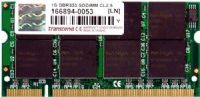 Transcend TS128MSD64V3A DDR 200Pin SO-DIMM 1GB DDR-333 Non-ECC Memory Module, JEDEC standard 2.5V +/- 0.2V Power supply, Double-data-rate architecture, Two data transfers per clock cycle, Differential clock inputs (CK and /CK), DLL aligns DQ and DQS transitions with CLK transition, UPC 760557793946 (TS-128MSD64V3A TS 128MSD64V3A TS128-MSD64V3A TS128 MSD64V3A) 