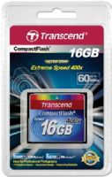Transcend TS16GCF400 Premium Series 16GB CompactFlash Card, Ultra-fast 400X performance with four-channel support, Manufactured with brand-name MLC NAND Flash chips, Conforms to CF Type I standards, Data transfer rate Read 90MB/sec (Max), Data transfer rate Write 60MB/sec (Max), Support high-end DSLR, UPC 760557817161 (TS-16GCF400 TS 16GCF400 TS16-GCF400 TS16 GCF400) 