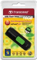 Transcend TS16GJF500 JetFlash 500 16GB Retracable Flash Drive (Green Slider), Black, Read 15 MByte/s, Write 7 MByte/s, Capless design with a sliding USB connector, Fully compatible with USB 2.0, Easy plug and play installation, USB powered. No external power or battery needed, Offers a free download of Transcend Elite data management tools, UPC 760557817550 (TS-16GJF500 TS 16GJF500 TS16G-JF500 TS16G JF500) 
