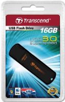Transcend TS16GJF700 JetFlash700 16GB USB 3.0 Flash Drive, Black, Fully compatible with SuperSpeed USB 3.0 & Hi-Speed USB 2.0, Easy Plug and Play installation, USB powered, LED usage status indicator, Offers a free download of Transcend Elite data management tools, Sturdy structure & smooth surface, UPC 760557819455 (TS-16GJF700 TS 16GJF700 TS16G-JF700 TS16G JF700) 