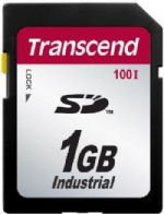Transcend TS1GSD100I Industrial Temp SD100I SD Card; Compatible with SD Specification Ver. 3.01 (Not compatible with UHS-I specification); Mechanical Write Protection Switch; Built-in ECC, Wear leveling and power failure protection functions; Support SD command class 024578; Interface (connector): SD flash card connector; Form Factor: SD flash card; Flash Type: SLC; Capacity (GB): 128MB - 2GB; UPC 760557829027 (TS1GSD100I TS1GS-D100I) 