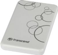 Transcend TS1TSJ25A3W StoreJet External hard drive, 1 TB Capacity, 2.5" Form Factor, USB 3.0 Interface, Serial ATA Internal Drive Interface, 5.0 Gbps - USB 3.0 Interface Transfer Rate, 1 x USB 3.0 Interfaces, USB bus Power Source, Shock resistant, One-Click backup button , 256-bit AES, UPC 760557823971 (TS1TSJ25A3W TS1-TSJ25A-3W TS1 TSJ25A 3W) 