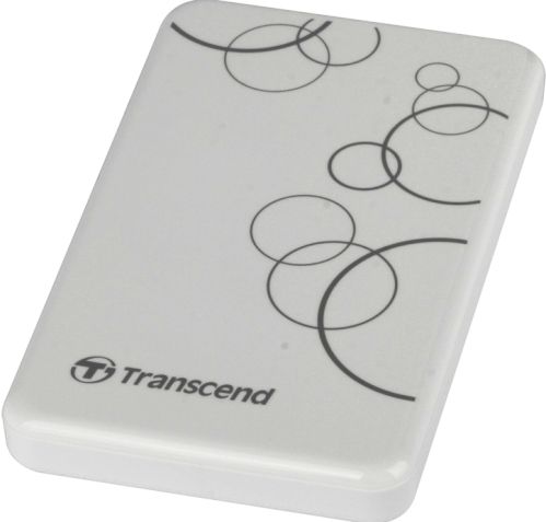 Transcend TS1TSJ25A3W StoreJet External hard drive, 1 TB Capacity, 2.5