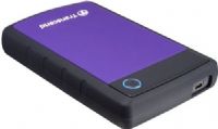 Transcend TS1TSJ25H3P StoreJet 25H3P (USB 3.0) 1TB Portable 2.5" SATA Hard Drive, SuperSpeed USB 3.0 compliant and backwards compatible with USB 2.0, Durable anti-shock silicone outer shell, Advanced internal hard drive suspension system, Connection bandwidth up to 5Gbits per second, Extra-large storage capacity, UPC 760557820109 (TS-1TSJ25H3P TS 1TSJ25H3P TS1T-SJ25H3P TS1TSJ-25H3P) 