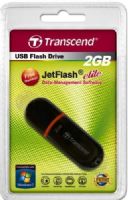 Transcend TS2GJF300 JetFlash 300 2GB Flash Drive, Black, Fully compatible with Hi-speed USB 2.0 interface, Easy Plug and Play installation, USB powered, No external power or battery needed, LED status indicator, Extremely slim and portable, Lanyard / key ring attachment loop, Exclusive Transcend Elite data management software, UPC 760557818700 (TS-2GJF300 TS 2GJF300 TS2G-JF300 TS2G JF300) 