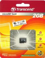 Transcend TS2GUSDC microSD 2GB Memory Card without Adapter, Only 10% the size of a standard SD card but with all the same features and performance, Mechanical write protection switch on adapter, Easy to use, plug-and-play operation, Built-in Error Correcting Code (ECC) to detect and correct transfer errors, UPC 760557812937 (TS-2GUSDC TS 2GUSDC TS2G-USDC TS2G USDC) 