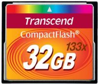 Transcend TS32GCF133 CompactFlash 32GB 133x Memory Card, Ultra-fast 133X performance with dual-channel support, Conforms to CF Type I standards, Data transfer rate 15~40MB/sec(Max), Supports Ultra DMA mode 0-4, CompactFlash 4.0 compliant, Built-in hardware ECC technology for detecting and correcting errors, UPC 760557811732 (TS32-GCF133 TS-32GCF133 TS32GCF-133 TS32 GCF133) 