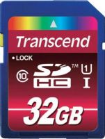 Transcend TS32GSDHC10U1 Flash memory card, 32 GB Storage Capacity, 85 MBps Maximum Read Speed, 45 MBps Maximum Write Speed, UHS-I Z Speed Class Rating, ECC Support, UPC 076055782291 (TS32GSDHC10U1 TS-32-GSDHC-10U1 TS 32 GSDHC 10U1) 