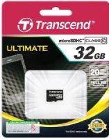 Transcend TS32GUSDC10 microSDHC Class 10 (Premium) 32GB Memory Card without Adapter, Fully compatible with SD 3.0 Standards, Class 10 speed rating guarantees fast and reliable write performance, Easy to use, Plug-and-play operation, Built-in Error Correcting Code (ECC) to detect and correct transfer errors, UPC 760557821939 (TS-32GUSDC10 TS 32GUSDC10 TS32G-USDC10 TS32G USDC10) 