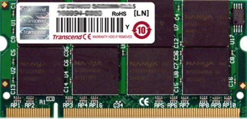 Transcend TS32MSD64V3M DDR 200Pin SO-DIMM 256MB DDR-333 Non-ECC Memory Module, JEDEC standard 2.5V +/- 0.2V Power supply, Double-data-rate architecture, Two data transfers per clock cycle, Differential clock inputs (CK and /CK), DLL aligns DQ and DQS transitions with CLK transition, UPC 760557798323 (TS-32MSD64V3M TS 32MSD64V3M TS32M-SD64V3M TS32M SD64V3M)