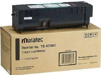 Muratec TS 40360 Black Toner Cartridge For use with F-320, F-320I, F-320P, F-320PN, F-320x2, F-360, F-360I, F-360P, F-360PN, F-360x2, MFX-1200 and MFX-1600 Printers, Approximate yield 15000 average standard pages, New Genuine Original OEM Muratec Brand, UPC 031981924665 (TS40360 TS-40360)  