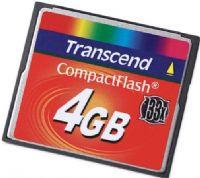 Transcend TS4GCF133 CompactFlash Card 4GB, Ultra-fast 133X performance with dual-channel support, Conforms to CF Type I standards, Data transfer rate Read 65MB/sec (Max), Data transfer rate Write 35MB/sec (Max), Supports Ultra DMA mode 0-4, CompactFlash 4.0 compliant, ATA interface, Low power consumption, UPC 760557810308 (TS-4GCF133 TS 4GCF133 TS4G-CF133 TS4G CF133) 