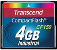 Transcend TS4GCF150 Industrial 4GB CompactFlash Memory Card, Data transfer rate Read 45MB/sec (Max), Data transfer rate Write 45MB/sec (Max), CompactFlash Specification Version 4.1 Compliant, Support S.M.A.R.T (Self-defined) to monitor Erase Count for lifetime evaluation, Support Security Command, Support Static Data Refresh, UPC 760557819547 (TS-4GCF150 TS 4GCF150 TS4-GCF150 TS4 GCF150) 