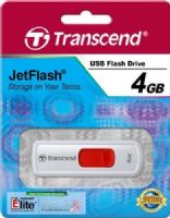 Transcend TS4GJF530 JetFlash 530 4GB Retracable Flash Drive (Red Slider), White, Read 15 MByte/s, Write 7 MByte/s, Capless design with a sliding USB connector, Fully compatible with USB 2.0, Easy plug and play installation, USB powered. No external power or battery needed, Offers a free download of Transcend Elite data management tools, UPC 760557818168 (TS-4GJF530 TS 4GJF530 TS4G-JF530 TS4G JF530) 