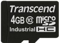 Transcend TS4GUSDC10I Industrial Temp microSDHC Class 10 4GB Memory Card, Read 18MB/s, Write 15MB/s, Fully compatible with SD 3.0 Standards, Comply with SD File System Specification Ver. 3.0, Supports Copy Protection for Recorded Media (CPRM) for SD-Audio, Supports Speed Class Specification Class 10, UPC 760557821878 (TS-4GUSDC10I TS 4GUSDC10I TS4G-USDC10I TS4G USDC10I) 