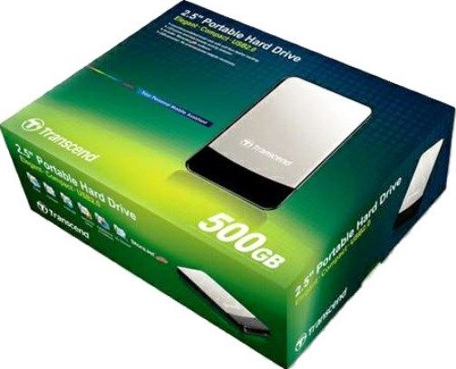 Transcend TS500GSJ25C StoreJet 25C (USB 2.0) 500GB 2.5
